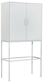 Ντουλάπι Riverton H108, Άσπρο, 160x80x40cm, Ινοσανίδες μέσης πυκνότητας