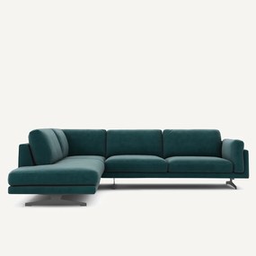 Γωνιακός καναπές από βελούδο, Cesar