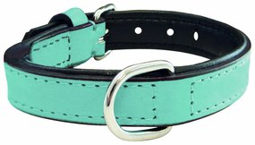 Κολλάρο Σκύλου Gloria 30 cm Γεμισμένο Δέρμα Μπλε