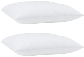 vidaXL Μαξιλάρια 2 pcs Λευκό 80 x 80 cm