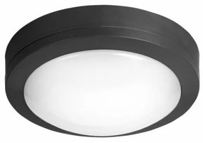 Πλαφονιέρα-Απλίκα IP65 Led 12W 960lm 3000K Lumen-3-9170121-Μαύρο 3-9170121
