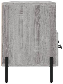 vidaXL Έπιπλο Τηλεόρασης Γκρι Sonoma 102 x 36 x 50 εκ. Επεξεργ. Ξύλο