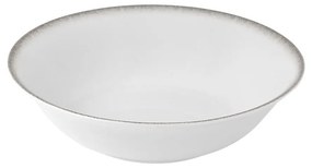 Estia 07-15404 Pearl Σαλατιέρα από Πορσελάνη 23x23cm, Λευκή