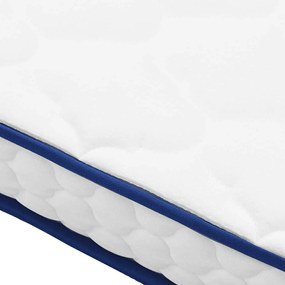 vidaXL Στρώμα με Αφρό Μνήμης Λευκό 80x200x17 εκ. μαλακό