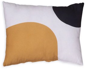 Μαξιλάρι Διακοσμητικό (Με Γέμιση) Minimalist Yellow Nef-Nef 55X40 Cotton-Polyester