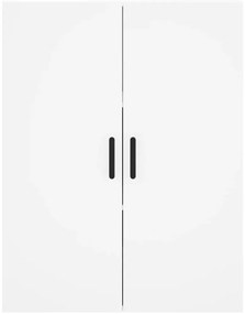 vidaXL Ντουλάπι Λευκό 69,5x34x180 εκ. από Επεξεργασμένο Ξύλο