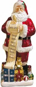 JΚ Home Décor - Άγιος Βασίλης LED με Μουσική 175cm