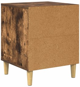 vidaXL Σπίτι Γάτας Καπνιστό Δρύς 42,5 x 40 x 53 εκ Επεξεργασμένο ξύλο