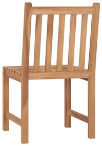 vidaXL Σετ Τραπεζαρίας Κήπου 7 τεμαχίων από Μασίφ Ξύλο Teak 160x80 εκ.