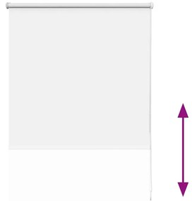 Ρολέρ Μπλακάουτ Λευκό 85x150 εκ. Πλάτος υφάσματος 80,7 εκ. - Λευκό