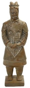 Διακοσμητική Φιγούρα Πολεμιστής BOD137 11x8x35,5cm Terracotta Espiel Polyresin
