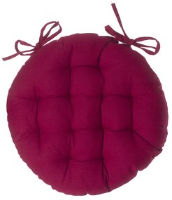 Μαξιλάρι Καρέκλας (Φ38) A-S Round Chairpad Red 131649G