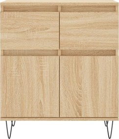 vidaXL Συρταριέρα Sonoma Δρυς 60x35x70 εκ. Επεξεργασμένο Ξύλο