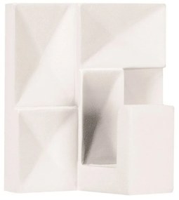 Κρεμάστρα Μπάνιου Brinkle 5x5cm White Kleine Wolke Polyresin