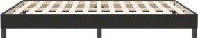 vidaXL Box Spring Κρεβάτι χωρίς στρώμα Μαύρο 140x210 cm Βελούδινο