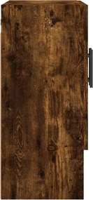 vidaXL Ντουλάπι Τοίχου Καπνιστή Δρυς 60x31x70 εκ. Επεξεργασμένο Ξύλο