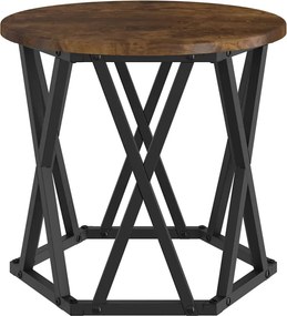 vidaXL Κομοδίνο Μονάδας 3 pcs Καπνιστό Δρύς