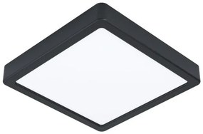 Έξυπνο Φωτιστικό Οροφής Πάνελ LED 16,5W ΙΡ44 3CCT Dimmable 21x21cm Fueva-Z Eglo-900109-Μαύρο 900109