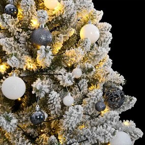 vidaXL Χριστουγεν. Δέντρο Τεχνητό Αρθρωτό με 300 LED &amp; Μπάλες 270 εκ.