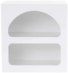 Κομοδίνο Liva 125GLN1226 50x40x50cm White