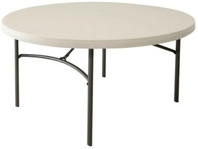 Βοηθητικό Τραπέζι Lifetime Κρεμ 152 x 74 x 152 cm Χάλυβας Πλαστική ύλη