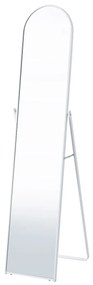 14620011 Καθρέπτης Δαπέδου CASERTA Λευκό Μέταλλο/Γυαλί 38x45x157cm Μέταλλο/Γυαλί, 1 Τεμάχιο
