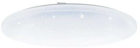 Φωτιστικό Οροφής Πλαφονιέρα Led Με Τηλεχειριστήριο Frania-A 98237 White Eglo Μέταλλο,Πλαστικό