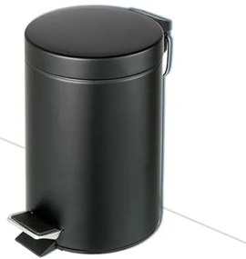 Geesa SHIFT Black Matt Επίδαπέδιο Χαρτοδοχείο 17x26εκ. 3L