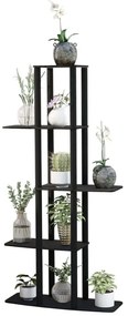 Ανθοστήλη Gardenia 282PTR1318 60x20x140cm Black Hanah Home Mdf,Ξύλο