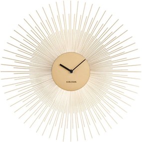 Ρολόι Τοίχου KA5817GD Peony D.45cm Gold Karlsson Metal