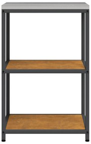 vidaXL Ράφι Αποθήκευσης Κουζίνας με ράφι Σκ rusty 60 x 50 x 92 εκ.