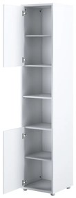 Σετ επίπλων Concept Pro Lenart AH145, Γκρι, Πλαστικοποιημένη μοριοσανίδα, Τάβλες για Κρεβάτι, 140x200, Ενιαίος, Με κρεβάτι, Με πρόσθετο εξοπλισμό