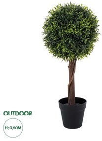 GloboStar® Artificial Garden MYRTUS 20398 Τεχνητό Διακοσμητικό Φυτό Φίκος Μυρτιά Υ60cm