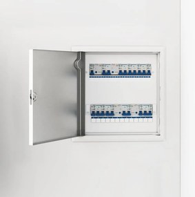 vidaXL Πάνελ Πρόσβασης Λευκό 33 x 33 x 3 cm Ατσάλι