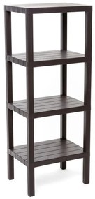 Ραφιέρα Mπάνιου Lombok 38x29x100cm 06747.001 Brown Plastic