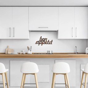 Decorative Metal Wall Accessory Rusty Bon Appetit Antiquation