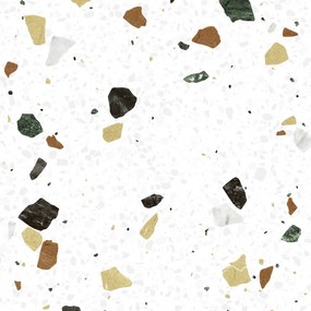 Keros Tritato Blanco 25x25 - Πλακάκι μπάνιου &amp; δαπεδου