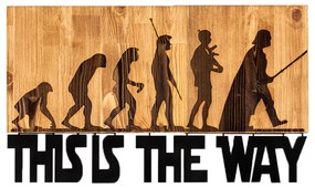 ΔΙΑΚΟΣΜΗΤΙΚΟ ΤΟΙΧΟΥ HM4809-ΦΥΛΛΑ ΜΕΤΑΛΛΟΥ ΜΑΥΡΑ-ΞΥΛΟ 58x3(βάθος)x37Υεκ.