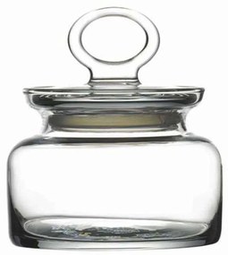 Βάζο Αποθήκευσης Με Καπάκι SP98863K1 500ml 13,6x13,6x11,8cm Clear Espiel Γυαλί