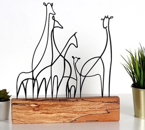 Διακοσμητικό Χώρου Μαύρο M 30x30x3,5