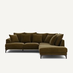 Γωνιακός καναπές από βελούδο, ARMENTO