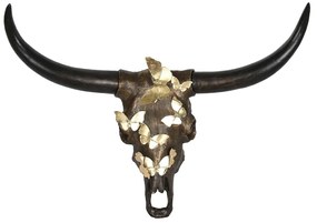 Διακοσμητική Φιγούρα DKD Home Decor Χρυσό Χαλκός Ρητίνη (93 x 25 x 68 cm)