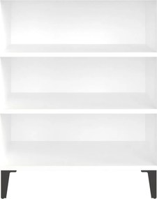 vidaXL Ραφιέρα Λευκή 57 x 35 x 70 εκ. από Μοριοσανίδα