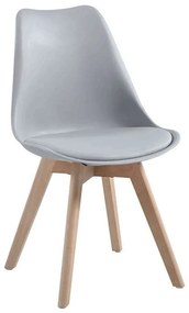 Καρέκλα Martin ΕΜ136,401 48x56x82cm Grey