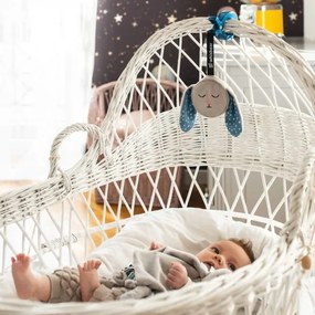 Βοήθημα ύπνου WHISBEAR HUMMING BUNNY Grey ΜΕ ΡΟΖ ΗΧΟΥΣ &amp; ΚΛΙΠ