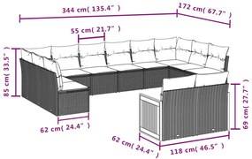 ΣΑΛΟΝΙ ΚΗΠΟΥ 12 ΤΕΜΑΧΙΩΝ ΓΚΡΙ ΑΠΟ ΣΥΝΘΕΤΙΚΟ ΡΑΤΑΝ ΜΕ ΜΑΞΙΛΑΡΙΑ 3260527