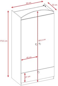 Ντουλάπα Babydreams Cartoon-Mple-Digger