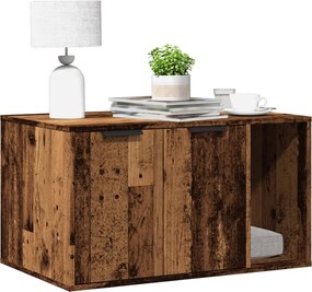 vidaXL Τουαλέτα Γάτας Περίφραξη 80x50x45 εκ. Επεξεργασμ. Ξύλο