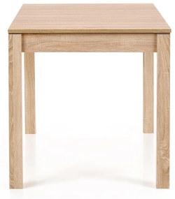 Τραπέζι Houston 132, Sonoma οξιά, 76x75x118cm, 31 kg, Επιμήκυνση, Πλαστικοποιημένη μοριοσανίδα, Ινοσανίδες μέσης πυκνότητας | Epipla1.gr