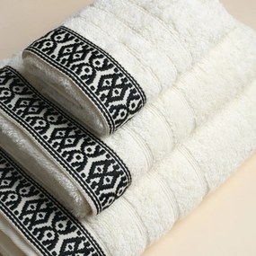 Πετσέτα Σώματος (70x140) White Fabric Maribelle Ecru 500gsm